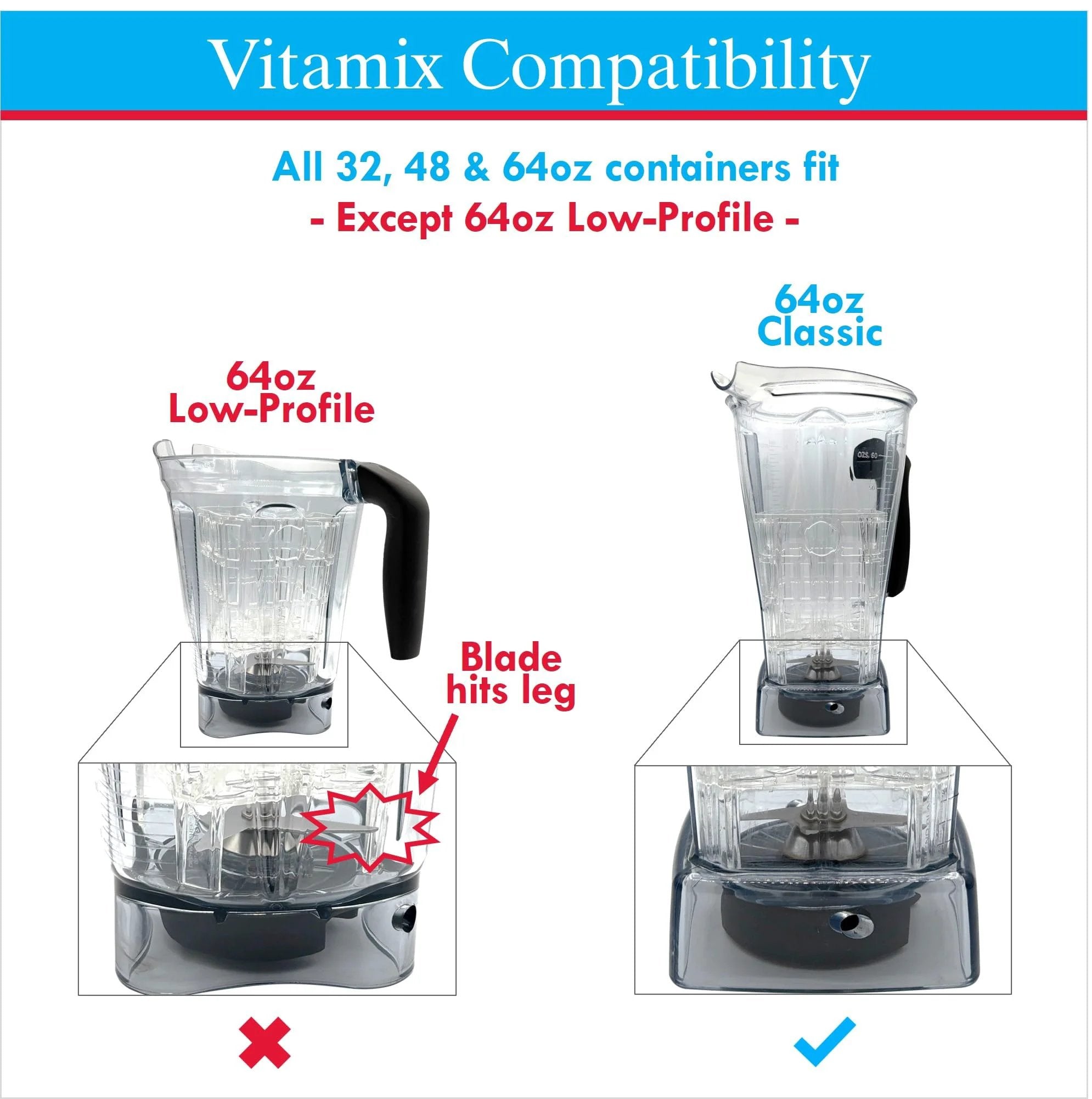 Vitamix Blender Accessory for Fast Washing Chilling ✓