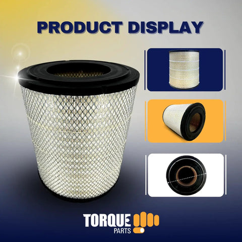 Heavy Duty Engine Air Filter For Freightliner Semi Trucks Including Columbia Coronado Argosy Century Class Models Replaces RS3518 LAF1849 AF25139M 46556 TR501 Easy Install Reliable Filtration For Long Hauls product display