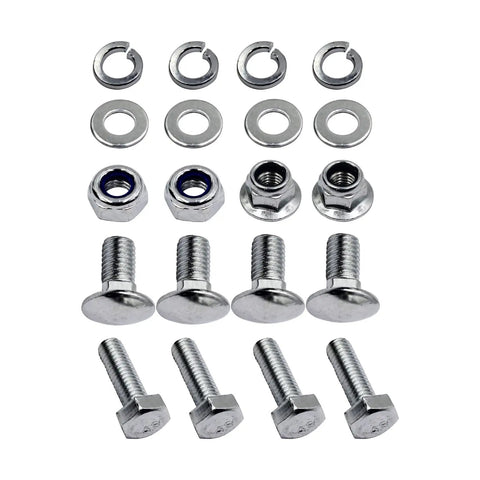 Bolts and washers for Heavy Duty ATV Winch Mount for Sport ATVs With 2000 to 3600 Lb Winch Capacity in black finish