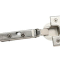 Two Pack Smooth Moving Soft Close Cabinet Door Hinges 110 Degree Press In Dowel Built Tough With 42Mm Screw Spacing For Zero Mess Overlay Updates In Kitchens Or Bathrooms Heavy Duty Nickel Finish hinge with articulated arm.