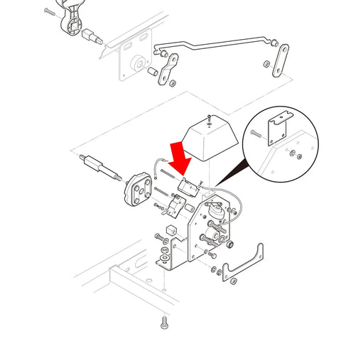 Micro Limit Switch For EZGO TXT Golf Cart Direction Selector With Roller, 3 Terminal, 15 Amp, Fits Gas 1983-1996 And Electric 1965-Up (Non-PDS), Replaces OEM 10606G1 10606-G2 17928G1 31535G1 installed in direction selector assembly