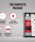 Thick CA Glue Refill Kit 16 Oz For Woodworking And DIY Projects On Your Workbench Bulk Refills With Extra Bottles Caps Microtips Yorker Spout Gap Filler Cyanoacrylate For Carpentry Hobby Models And Archery Fletching. 16 oz bottle with refill kit