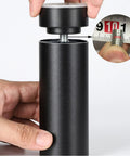 4 Pack Aluminum Alloy Furniture Legs M10 Screw Mount 12 Cm 5 Inch Round Tubular Feet For Tables Beds Cabinets And Sofas