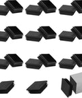20 Pack 2 Inch Square Tube End Caps Plastic Plugs For Post Fence Pipe Cover Chairs, 2x2 Square Tubing Caps, Built To Last PE Plastic