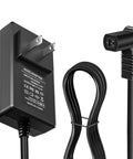 Universal 29V 2A Recliner Power Supply For Direct Wall Plug Use With AC DC Switching Adapter Plug And Play Ready For Major Sofa Motors And Top Furniture Brands Easy Replacement And Reliable Performance, black adapter with right-angle connector