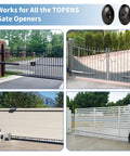 Automatic gates with infrared photo eye beam sensor for auto gate openers and garage doors, designed for real world use.