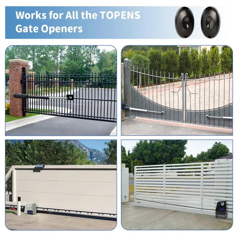 Automatic gates with infrared photo eye beam sensor for auto gate openers and garage doors, designed for real world use.
