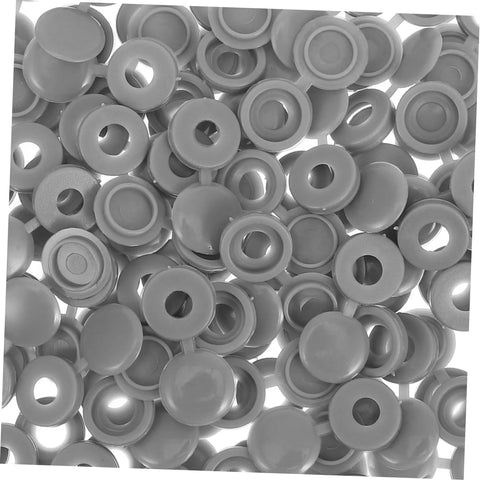100 Pcs Plastic Screw Caps Protection End Caps Invisible Screw Covers For Home Office And Industrial Use Decorative Design
