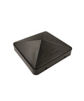 Eazy Pyramid Cap For 6x6 Posts Black Built To Last Heavy Duty Steel Post Cap Fits Over 5-1/2 x 5-1/2 Nominal Square Posts