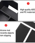 Image showing BMW X5 G05 X6 G06 X7 G07 Center Console Organizer Tray Storage For 2019 To 2026 Models with high-quality materials and silicone mats.