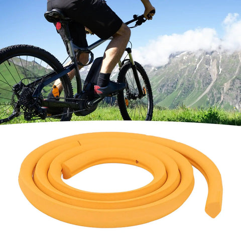 Tubeless Tire Insert For 25 32c Outer Tires Ultra Lightweight EVA Puncture Proof Bike Inner Tube and mountain bike with rider