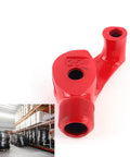 Manual Cast Iron Pipe Bending Tool For Galvanized, Al Alloy, And PVC Pipes. Heavy duty red pipe bender with fittings.
