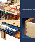 Heavy Duty Twelve Inch Dovetail Jig And Mortising Template designed for smooth woodworking with precise joint layouts.