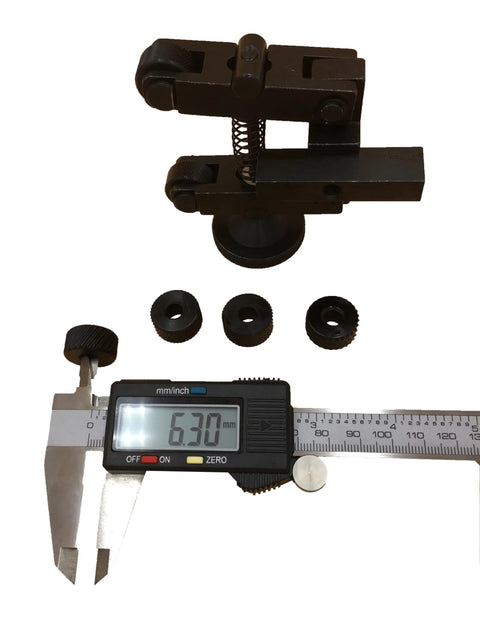Adjustable Knurling Tool Holder With Spring And Six Wheel Set Perfect Mini Lathe Accessory For 0 To 2 Inch Knurling Capacity