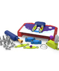 Space Circuits Beginner Circuit Building Kit For Kids 52 Piece STEM Toy With Kid Friendly Drill and mission board