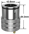 44Mm Wheel Bearing Greaser Tool For Polaris Sportsman Scrambler RZR General Ranger Xpedition ATC UTV view showing dimensions and design details.