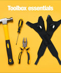 Toolbox with LED Flashlight Gloves For Men Dads From Daughter Son Wife Hands Free Light For Fishing Camping Auto Repair.