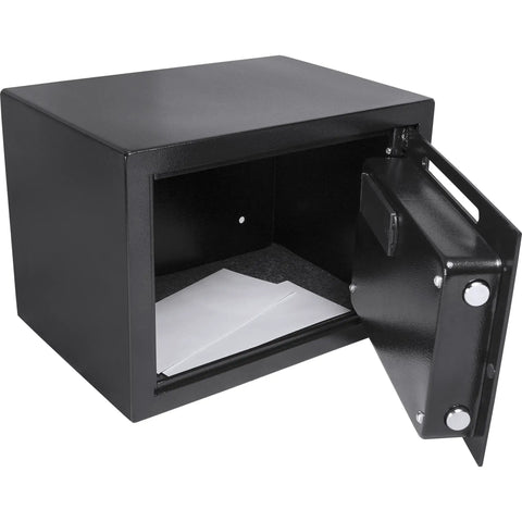 Digital Depository Safe For Cash And Mail Front Load Drop Box With Multi User PIN Lock Steel Construction Anti Pry Hinges Backup Keys