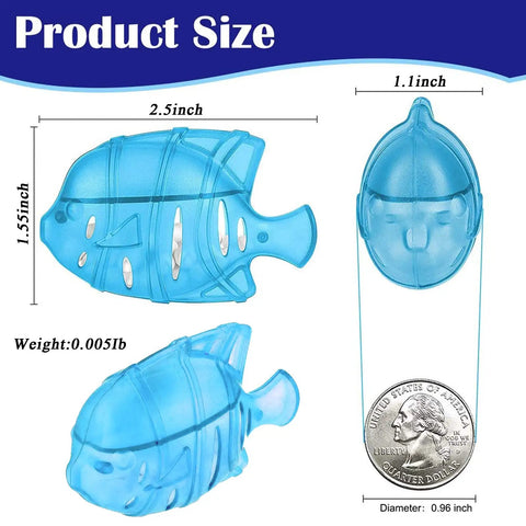 10 Pack Universal Humidifier Tank Cleaner Set For Warm And Cool Mist Humidifiers And Fish Tanks No Fuss Cleanup Works With Drop Droplet Adorable Tank Models Blue Cleaning Pods 1.75 By 2.55 Inches
