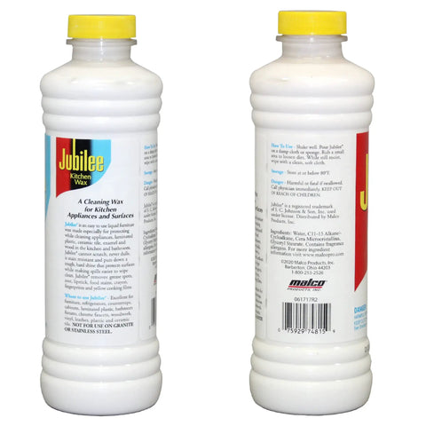 Two Pack Kitchen Wax That Cleans Protects And Shines All Your Surfaces From Countertops To Appliances In One Easy Sweep bottles