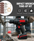 Heavy Duty Impact Wrench Tune Up Kit Compatible With Ingersoll Rand 285B Series Replaces 285B TK One Parts To Restore Peak Torque and Keep Your Grease Monkey Tools Running Smooth As Silk on a worksite.