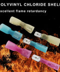 Heavy Duty Top Shelf 100 Piece Kit Of Fully Insulated Heat Shrink Spade Connectors For 16 To 14 Awg Female Male Electrical Wire Crimp Terminals With Waterproof Copper Contacts For Straight Up No Hassle Wiring Jobs showcasing colorful PVC shell connectors.