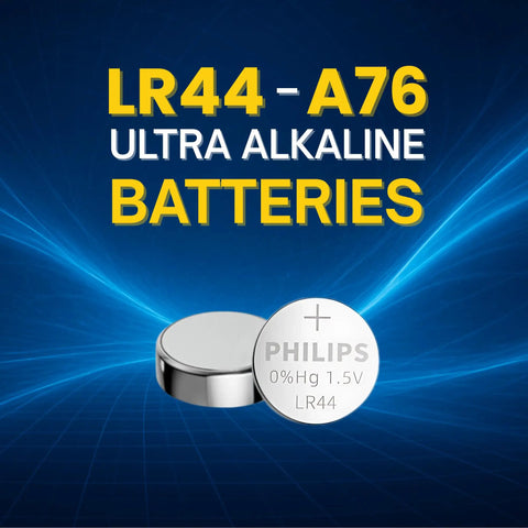 Top Shelf Alkaline Button Cell Batteries 12 Pack Legit Replacement For Ag13 A76 L1154 357 303 Sr44 Straight Up Compatible With wristwatches, showcasing LR44 and A76 models.