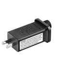 Side view of 30V LED Controller With 8 Modes And JT EL FC300V0200C Class 2 Power Supply Plug And Play For US Low Voltage Lights 30V 0.2A 6W