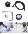 Upgrade Your Snow Blower Game With Durable Metal Handle Knob And Washer Kit For 621 and 721 Models, Ensuring Smooth Operation During Winter Chores. metal handle knob kit with washer and cable for snow blower