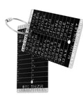 Metal Seed Phrase Plate For Crypto Wallets, 24 Word Plus 25th Word Engraving, Steel Crypto Key, waterproof security plate