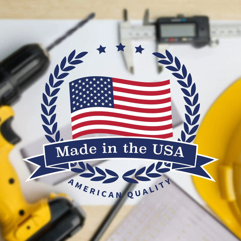 Easy Install Cabinet Door And Drawer Hardware Template Kit For Standard Cabinets In The Kitchen With USA flag emblem