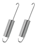 Real Deal No Fuss 2 Pack 4.5 Inch Replacement Spring For Recliner And Couch Heavy Duty Extension Parts with reinforced hooks.