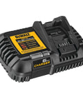 All In One Battery Charger For 12V Max, 20V Max, And FlexVolt 20V 60V Max Packs With Two Stage LED State Of Charge Indicator