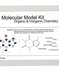 240 Piece Molecular Model Kit With Colorful Plastic Atoms For Visual Learning In Organic And Inorganic Chemistry packaging