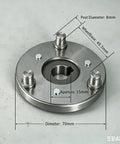 Beefed Up Three 36T Nylon Planetary Gears Kit With 70mm Clutch and 38mm Outer Diameter showing clutch size