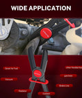 Hose Pinch Off Pliers Set Straight 5.9 To 10 Inches Clamp Pliers For Flexible Fuel Lines Radiator Coolant Brake Hoses And Vacuum Lines Plastic Construction Not For Rigid Or High Pressure Lines