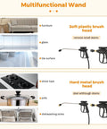 Ultra High Pressure Handheld Steam Cleaner For Auto Detailing And Home Use, interchangeable brush heads for versatile cleaning