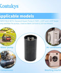 161-193 uF Round Motor Start Capacitor 110-125 VAC Dual Voltage 50/60 Hz CD60 for Hayward Super Pump And Max Flo Pumps