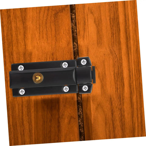 Tough As Nails Heavy Duty Barrel Bolts 2 Pack Slide Lock For Double Doors Gates And Barns Spring Loaded Flush Bolt With Quick Release Button For Slam Secure Home Security Setup