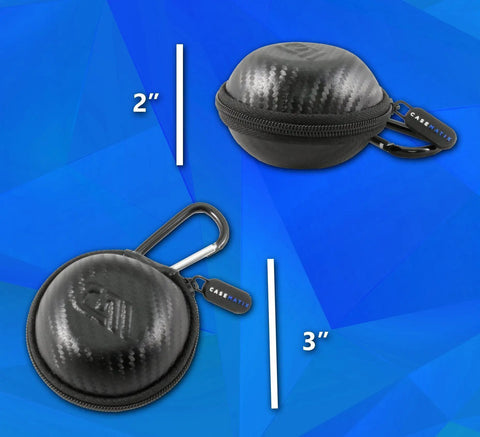 OBD2 Bluetooth Car Diagnostic Tool Carry Case For FIXD And Similar Scanners with 3 by 2 inch design and carabiner clip