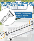 Heavy Duty Stainless Steel Boat Hatch Lid Stay Rod And Adjustable Marine Window Holder With Tough As Nails Build and slide free adjustment for RV yachts.