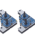 Heavy Duty Welding Magnets 28KG Pull Force, Dual Switch Angle Fixture For Steel Plate Iron Support Holders To Precision Machining Jobs Like A Pro, showing dual switch design.