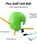 Upgraded Golf Swing Trainer Ball For Posture Correction And Muscle Memory Portable Golf Training Aid with lanyard
