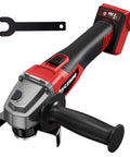 Cordless Four Point Five Inch Angle Grinder With Brushless Motor Three Speed Settings Up To 8500 RPM Spanner Included