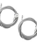 Two Pack 150 Inch Heavy Duty Galvanized Steel Ramp Door Cable Kit For Enclosed Cargo Trailers, Fits 12.5 Foot Doors