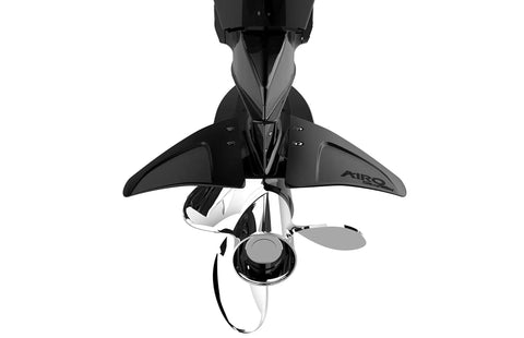 AIRO 1 AIRO Hydrofoil for Boats Black Get On Plane Faster and Stay There at Low Speeds Boost Holeshots and Stability Improve Ride Quality and Control Reduce Chine Walking Porpoising Cavitation and Ventilation for a Smoother Water Day