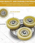 Electric Bike Gear Clutch Kit With 36T Planetary Nylon Gears and 88mm clutch on diagram background