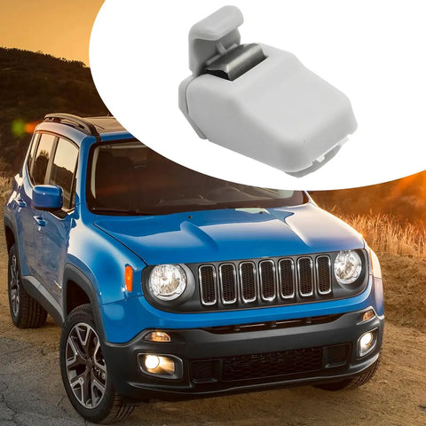 Sun Visor Clip Bracket Replacement For Jeep Renegade 2015 2016 2017 2018 VW09MS7AA 735602438 Durable Plastic Support Clip
