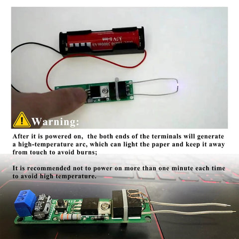 Starter Friendly Soldering Practice Kit With Electronic Lighter DIY Project Gear For Makers Arc Lighter Tech Powered