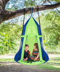 Two In One Kids Detachable Hanging Chair Swing Tent Set For Outdoor And Indoor Play, kid-friendly hammock for boys and girls